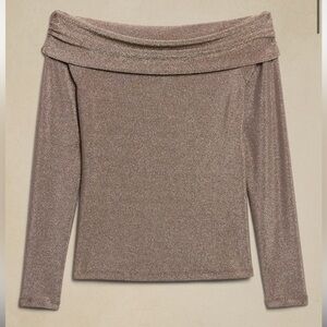 Banana Republic Off Shoulder Sparkle top NWOT